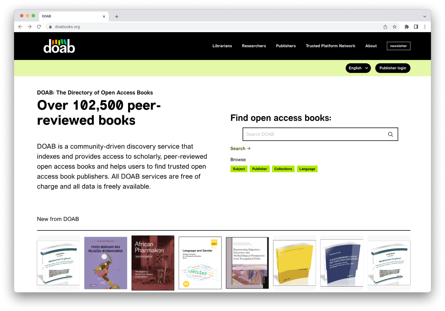 DOAB Browser Mockup - Homepage - After.png