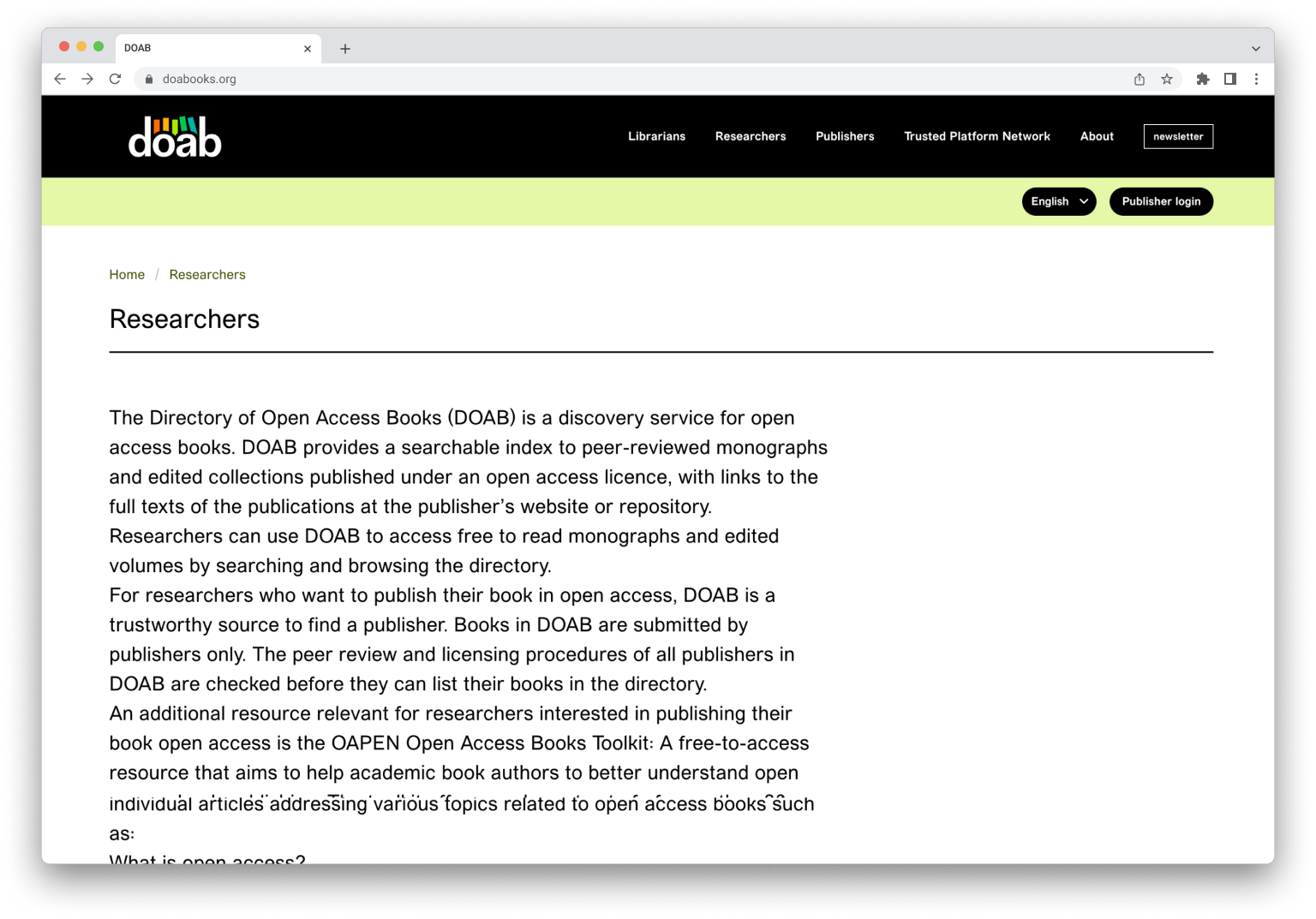 DOAB Browser Mockup - Researchers - After.png